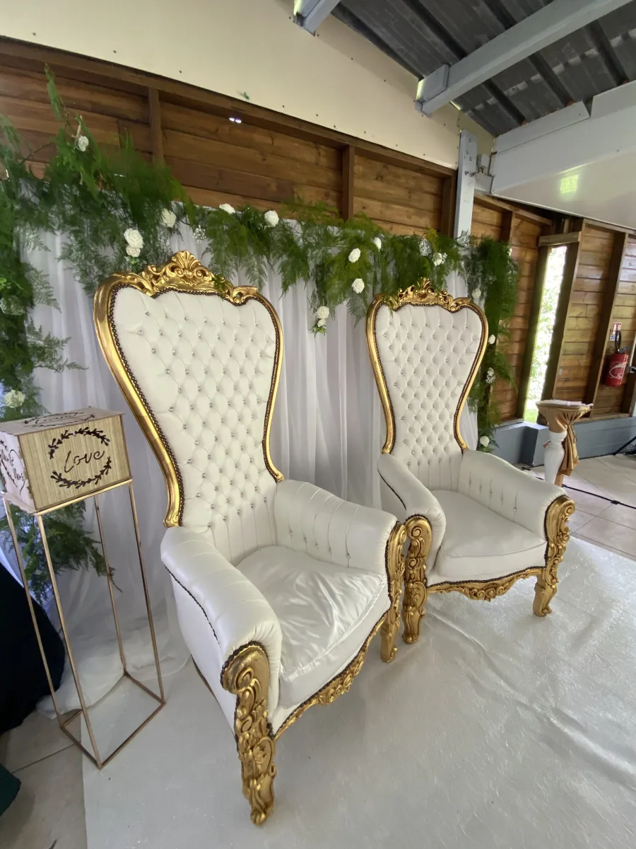 Chaise royale haute