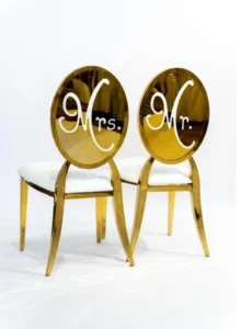 Chaise médaillon