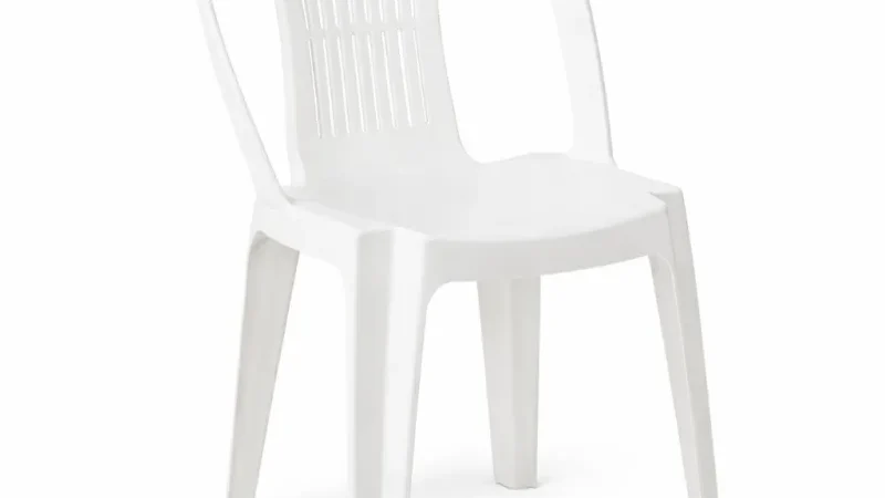 Chaise simple blanche
