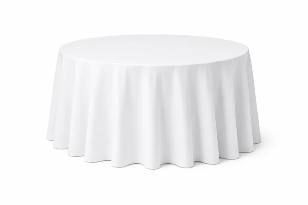 Nappe ronde en location pour u00e9vu00e9nement Martinique - Paul'Fu00eate Location